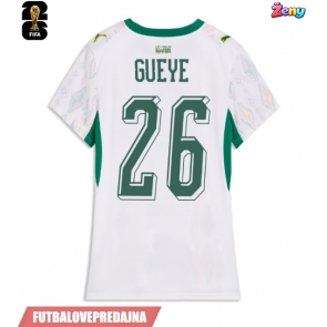 Lacne Ženy Futbalové dres Senegal Pape Gueye #26 MS 2026 Krátky Rukáv - Domáci